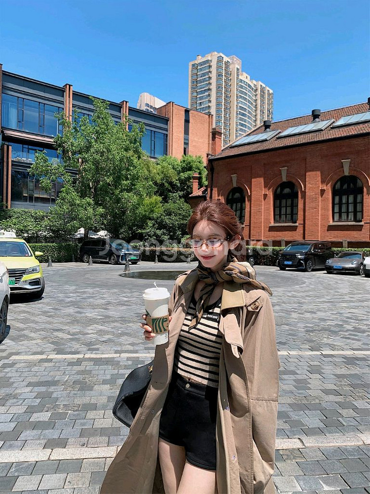 엠유 단가라 니트 긴팔티셔츠 수입의류--2