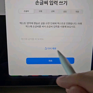 정품 애플펜슬 2세대