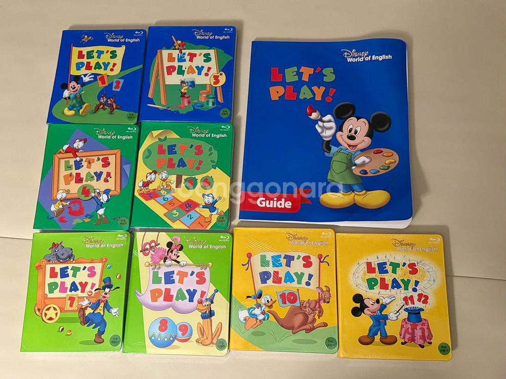 월팸 렛츠 플레이 블루레이 DVD + 가이드북--0