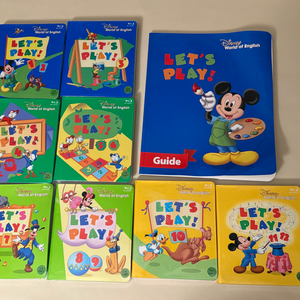 월팸 렛츠 플레이 블루레이 DVD + 가이드북