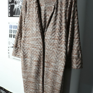 W(M) 브랜드빈티지 니트 가디건 패턴 컬러믹스