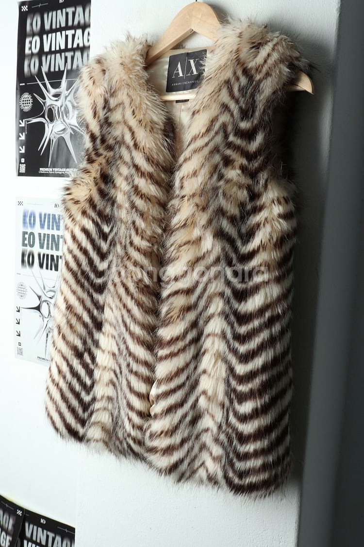 W(XS-S) 아르마니 집업 바람막이 점퍼자켓 조끼--0