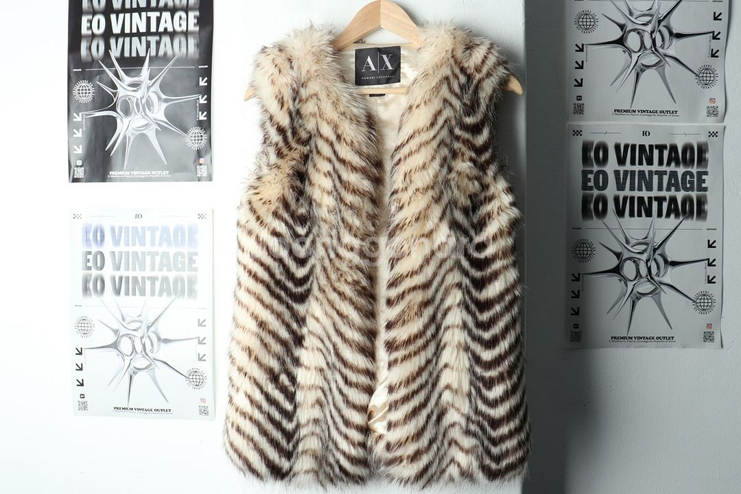 W(XS-S) 아르마니 집업 바람막이 점퍼자켓 조끼--1