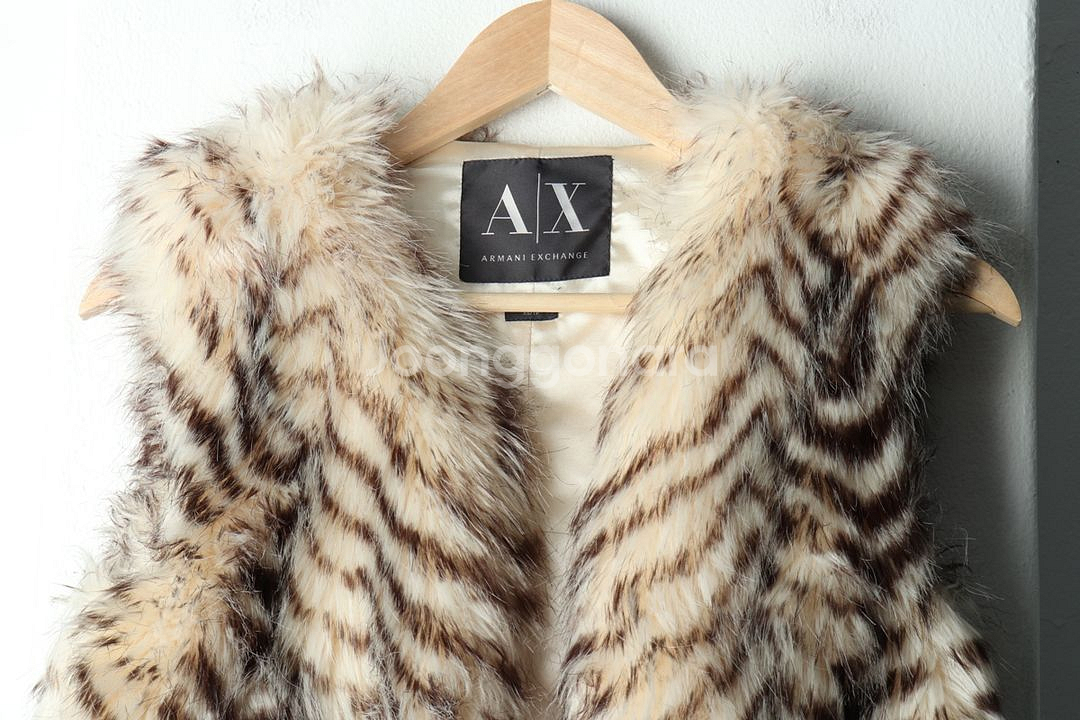 W(XS-S) 아르마니 집업 바람막이 점퍼자켓 조끼--2