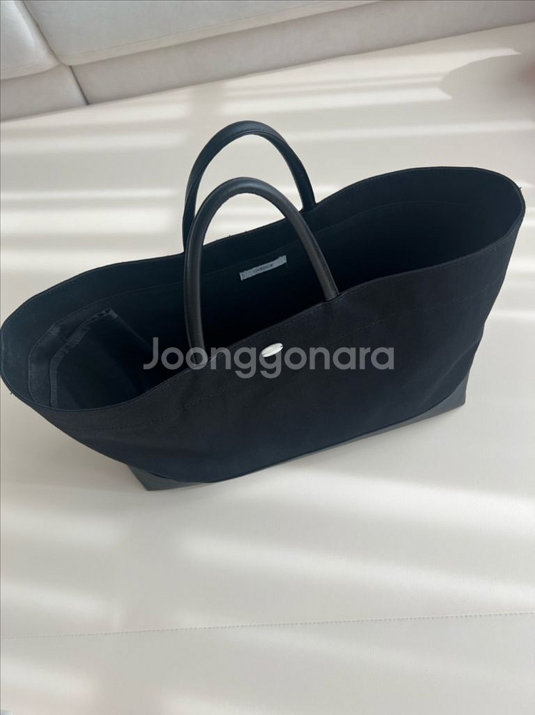 오브베이지 가방 캔버스백 canvas boat bag 블랙--0