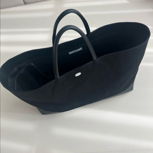 오브베이지 가방 캔버스백 canvas boat bag 블랙