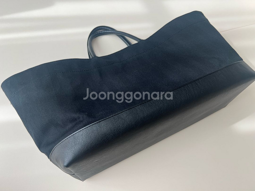 오브베이지 가방 캔버스백 canvas boat bag 블랙--2