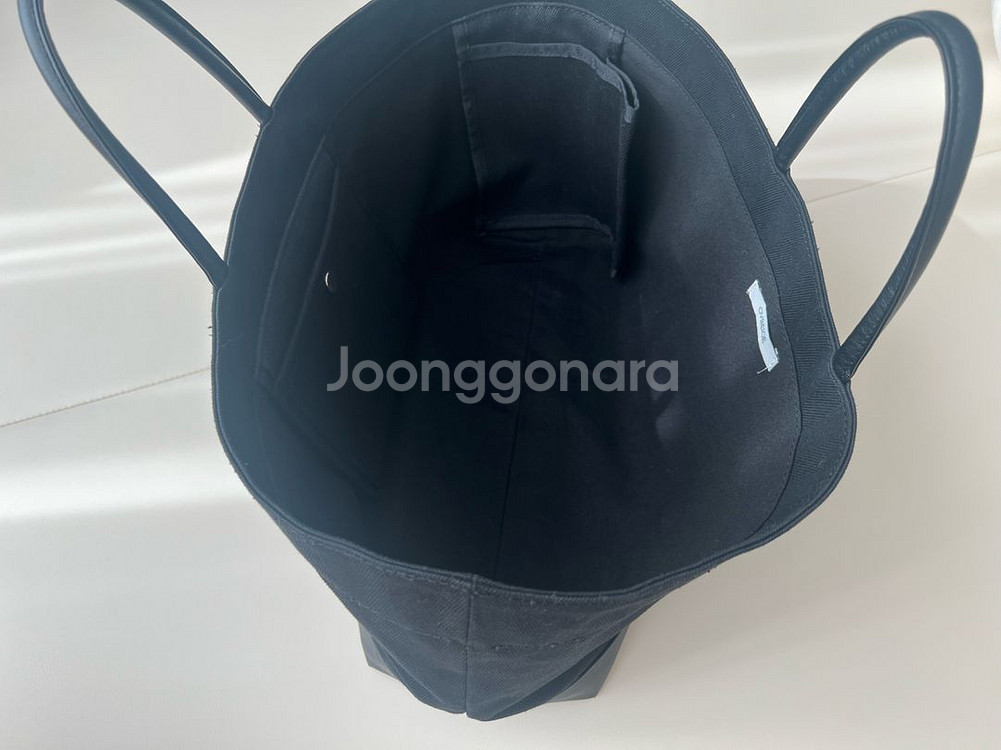 오브베이지 가방 캔버스백 canvas boat bag 블랙--3