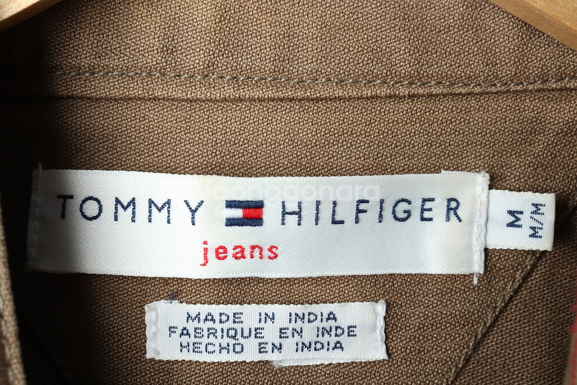 W(M) 타미힐피거 집업 바람막이 점퍼자켓 브라운--5