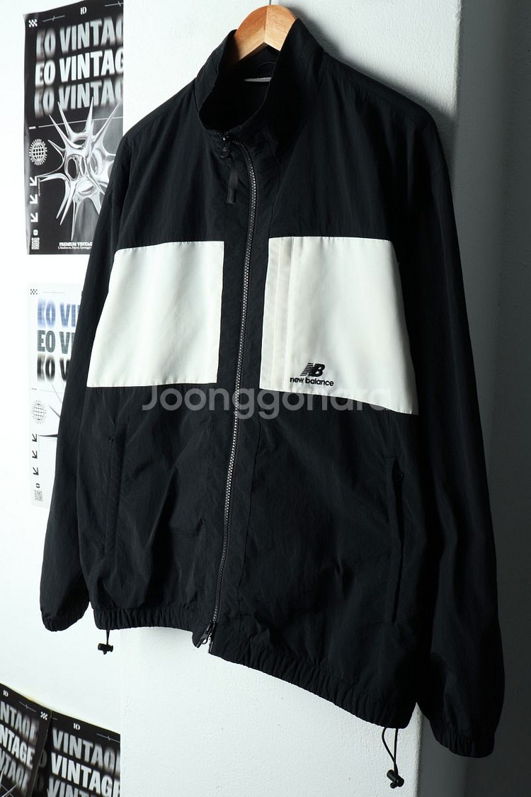 (L-XL) 뉴발란스 집업 바람막이 점퍼자켓 범고래--0