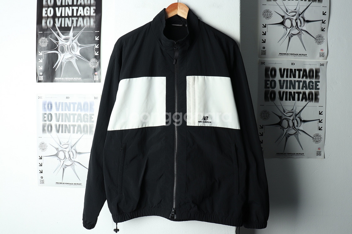 (L-XL) 뉴발란스 집업 바람막이 점퍼자켓 범고래--1