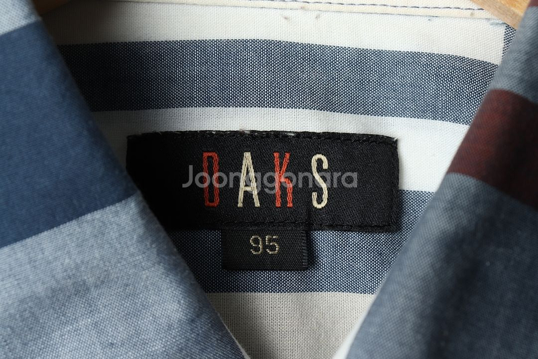 (M) 닥스 셔츠 남방 체크 슬림핏--5