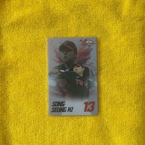 송승기 2025년 엘지트윈스 커스텀 포토카드