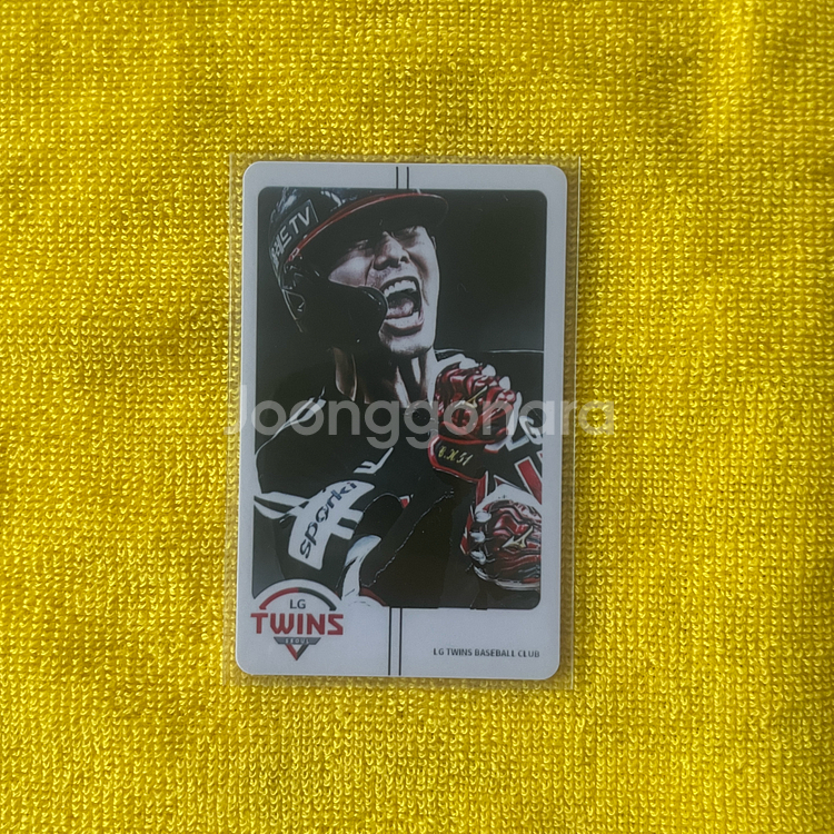 홍창기 2025년 엘지트윈스 커스텀 포토카드--6