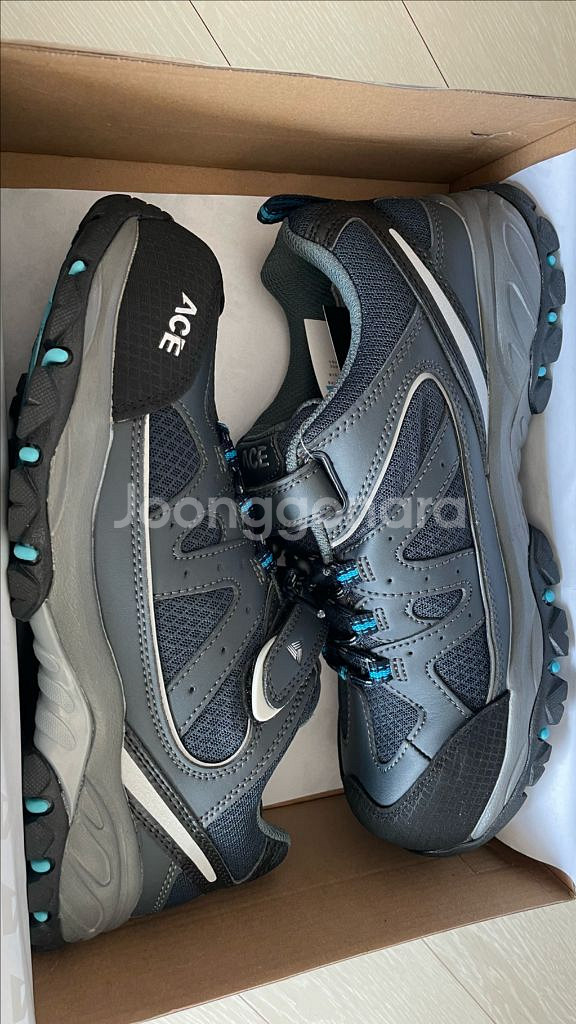 ACE 안전화 새상품 275mm 네이 색상--1