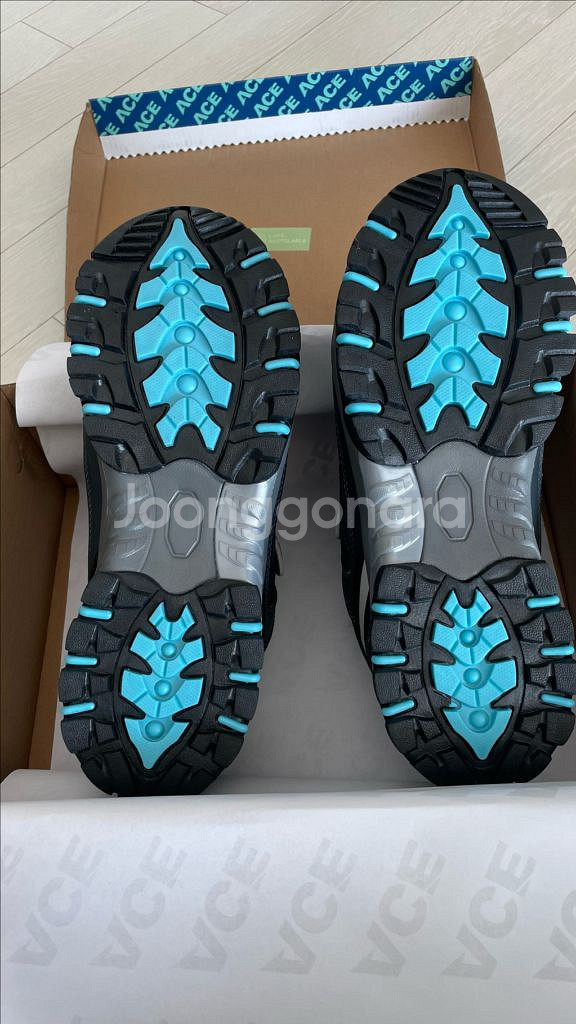 ACE 안전화 새상품 275mm 네이 색상--3