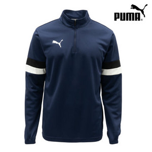 푸마 팀라이즈 하프집업 긴팔 티셔츠