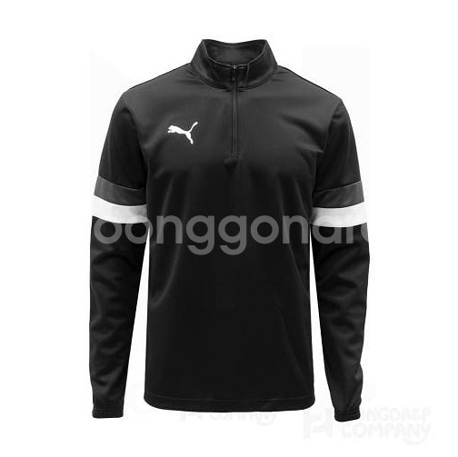 푸마 팀라이즈 하프집업 긴팔 티셔츠--1