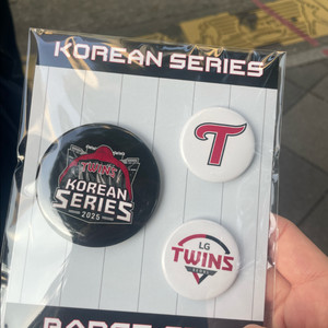 LG트윈스 2025 한국시리즈 핀뱃지SET