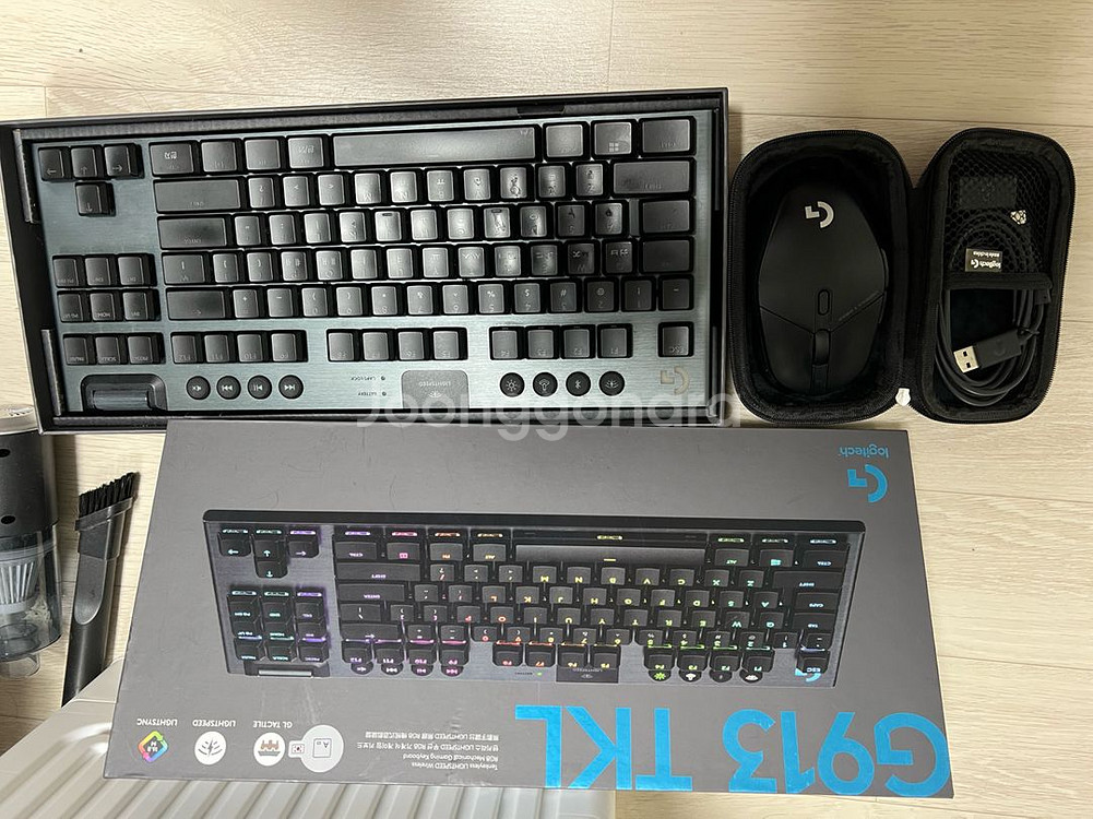 로지텍 g303 슈라우드 g913 tkl 키보드 마우스--0