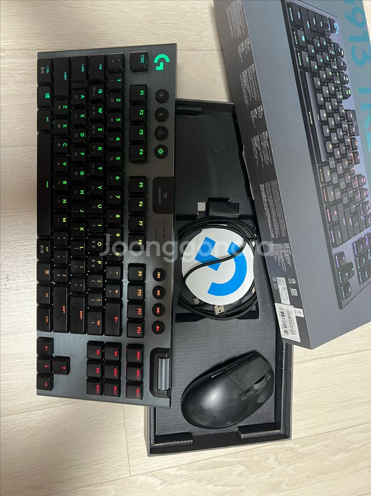 로지텍 g304 g913 tkl 마우스 키보드--0