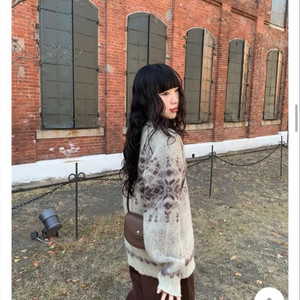 [에이블리] 루즈핏 니트(베이지)