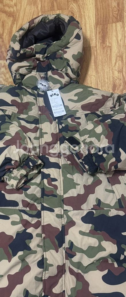 HIRO 몬스터패딩 아동 카모플라주 패딩점퍼 140--1