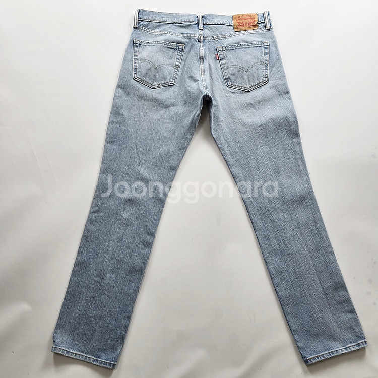 리바이스 청바지 스판 연청 데님 사이즈34 R2813--0
