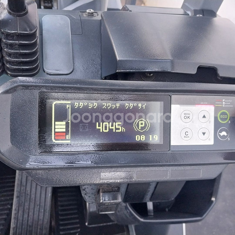 니찌유 전동지게차 2.5톤 사이드쉬프트장착 자동발양개식 복합형 2020년식--3