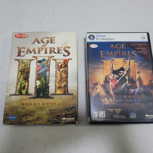 [PC] 에이지 오브 엠파이어3 패키지 게임 세트로 팝니다.