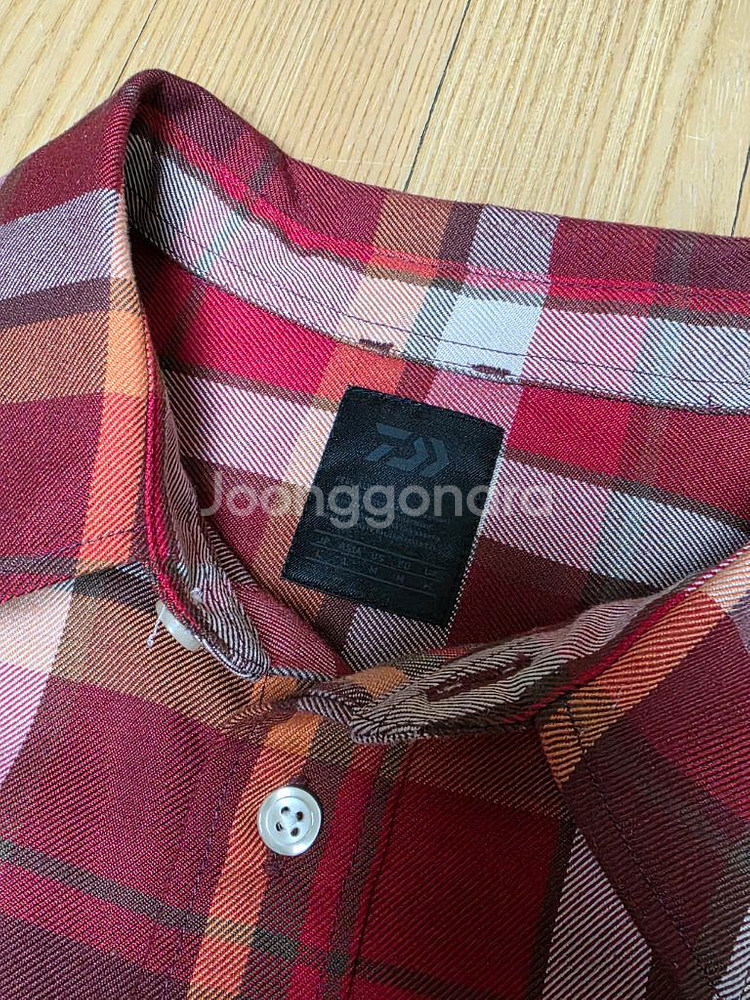 다이와피어39 테크 워크 셔츠 플란넬 플레이드 L--2