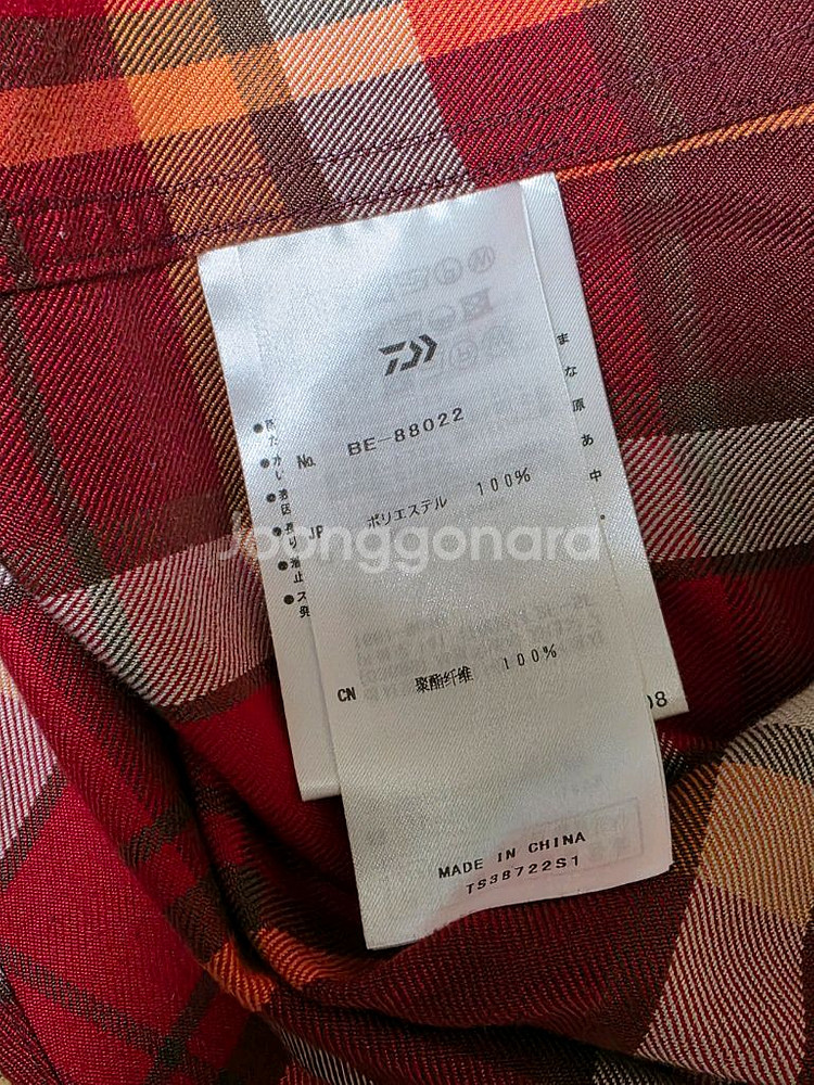 다이와피어39 테크 워크 셔츠 플란넬 플레이드 L--4