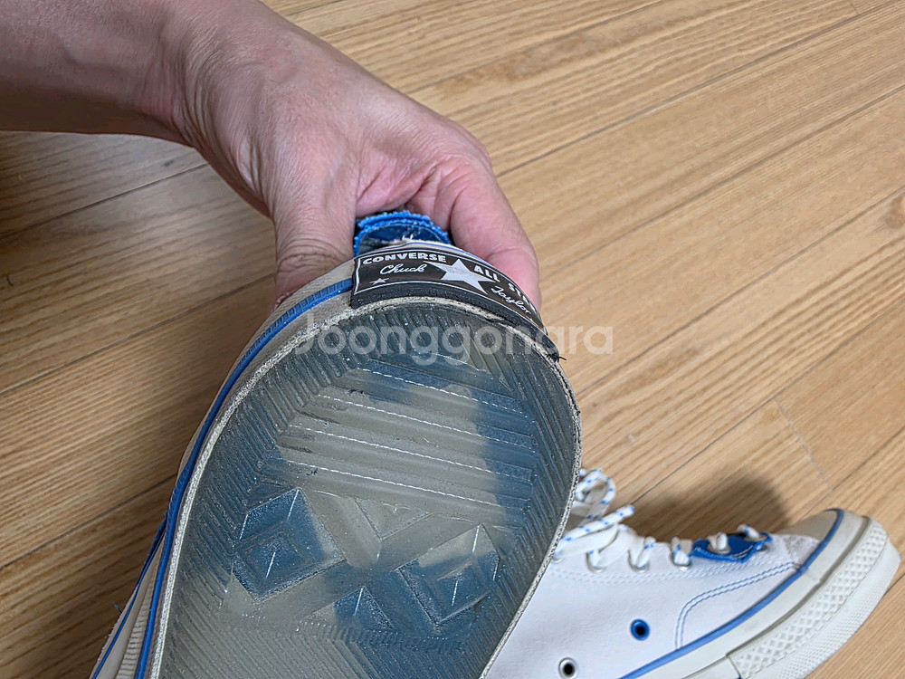 컨버스 x 아더에러 척 70 하이 화이트 270 사이즈--6