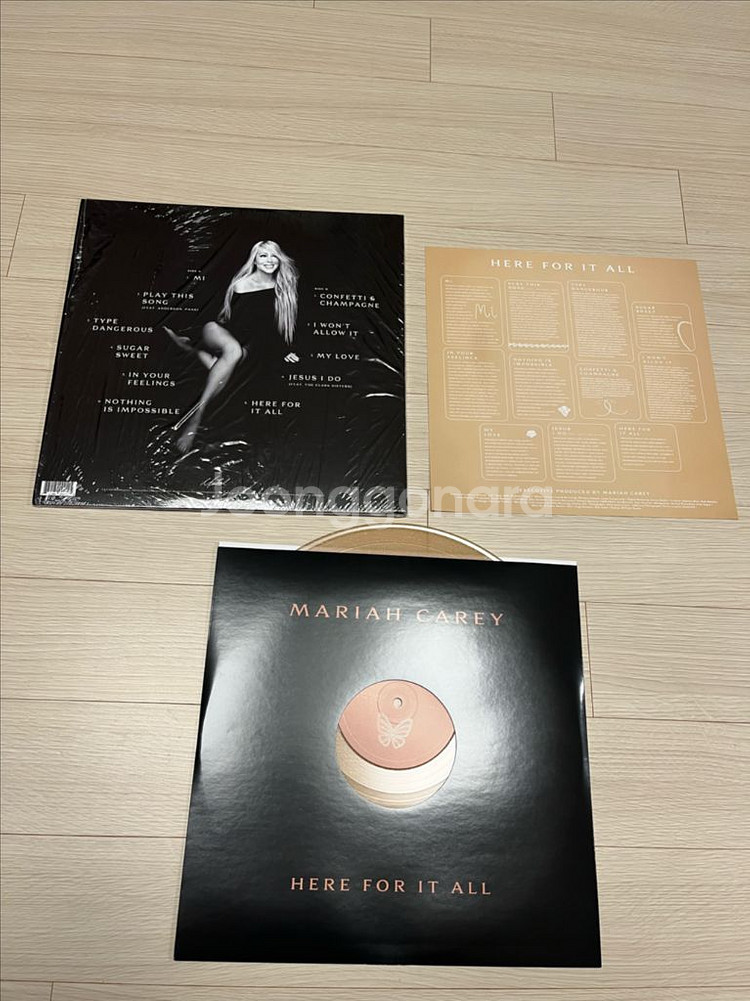 머라이어캐리 Here For It All LP--1