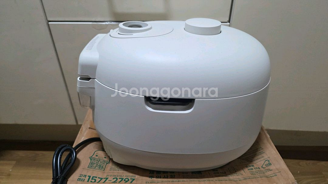 새상품) 쿠첸 브레인 듀얼프레셔 6인용 IH 압력밥솥--4