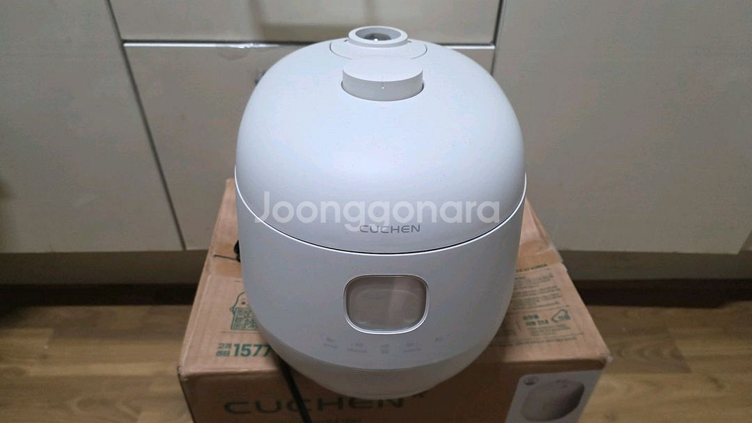 새상품) 쿠첸 브레인 듀얼프레셔 6인용 IH 압력밥솥--3