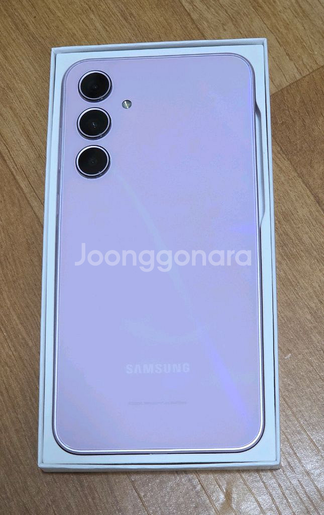 갤럭시 A35 라일락 자급제 공기계--2