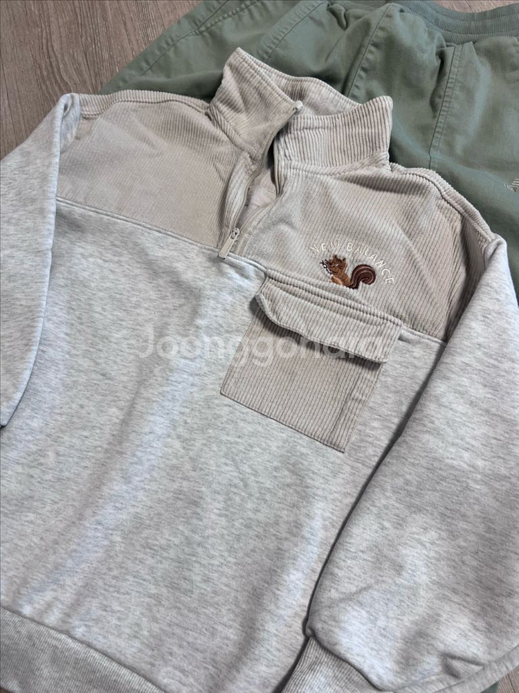 뉴발란스 키즈 (맨투맨+바지) 150--2