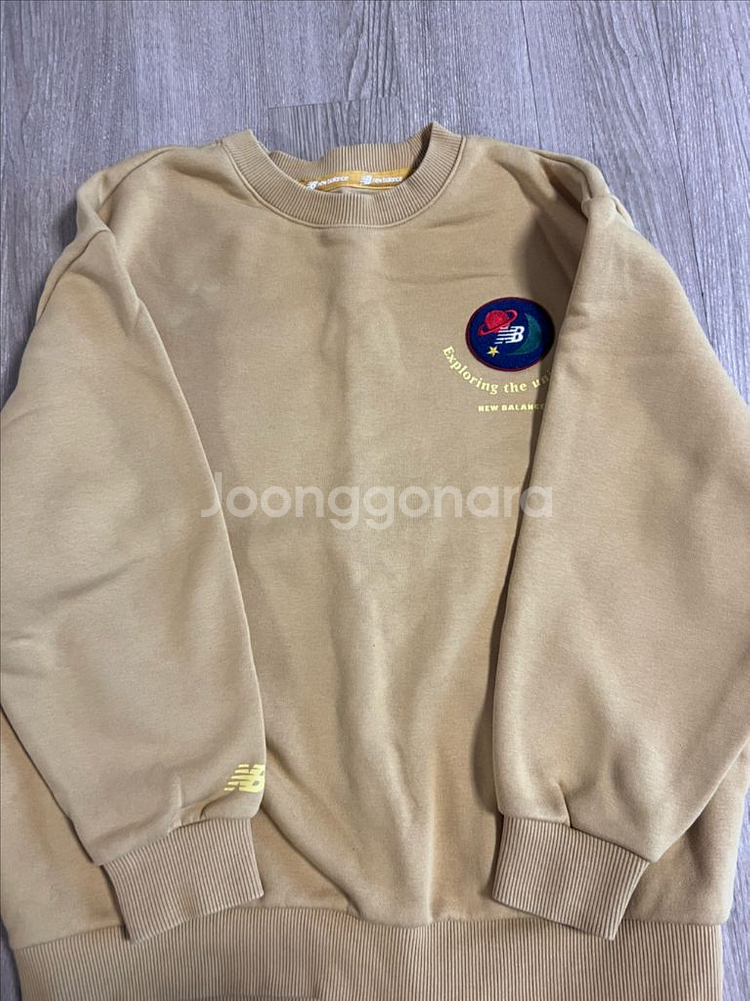 뉴발란스키즈 기모 맨투맨 코듀로이 팬츠 150--1