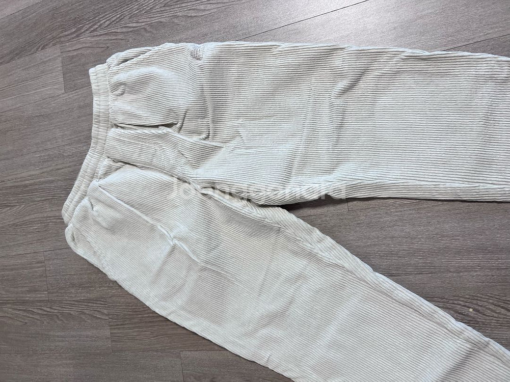 뉴발란스키즈 기모 맨투맨 코듀로이 팬츠 150--3