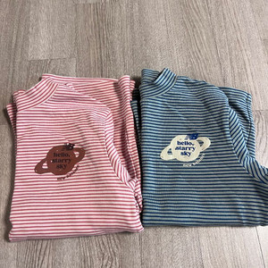 뉴발란스 아동 반목티 2벌 150