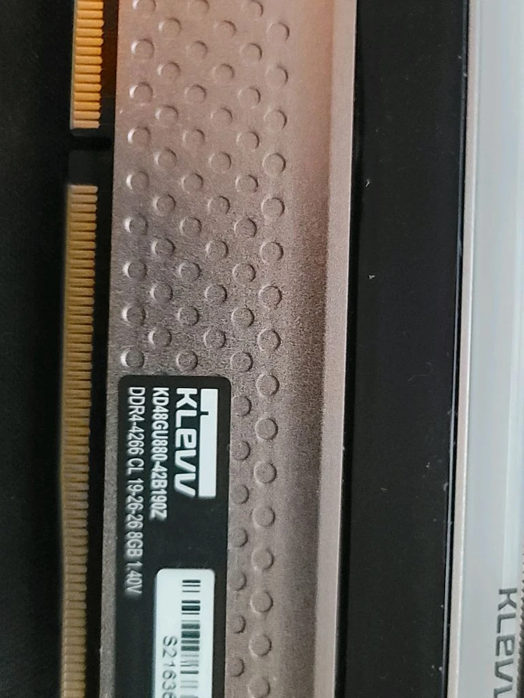 ddr4-4266 고클럭 메모리 램 8기가 2개 이미지
