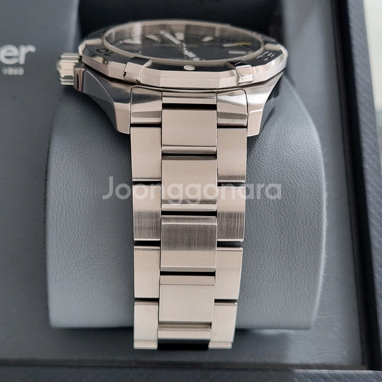 태그호이어 아쿠아레이서 300 쿼츠 검판 41mm--3