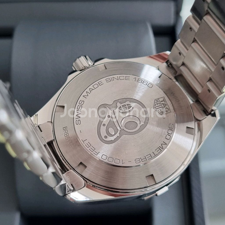 태그호이어 아쿠아레이서 300 쿼츠 검판 41mm--7