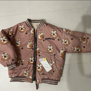 리미떼두두 양면 후드 집업 점퍼 L사이즈