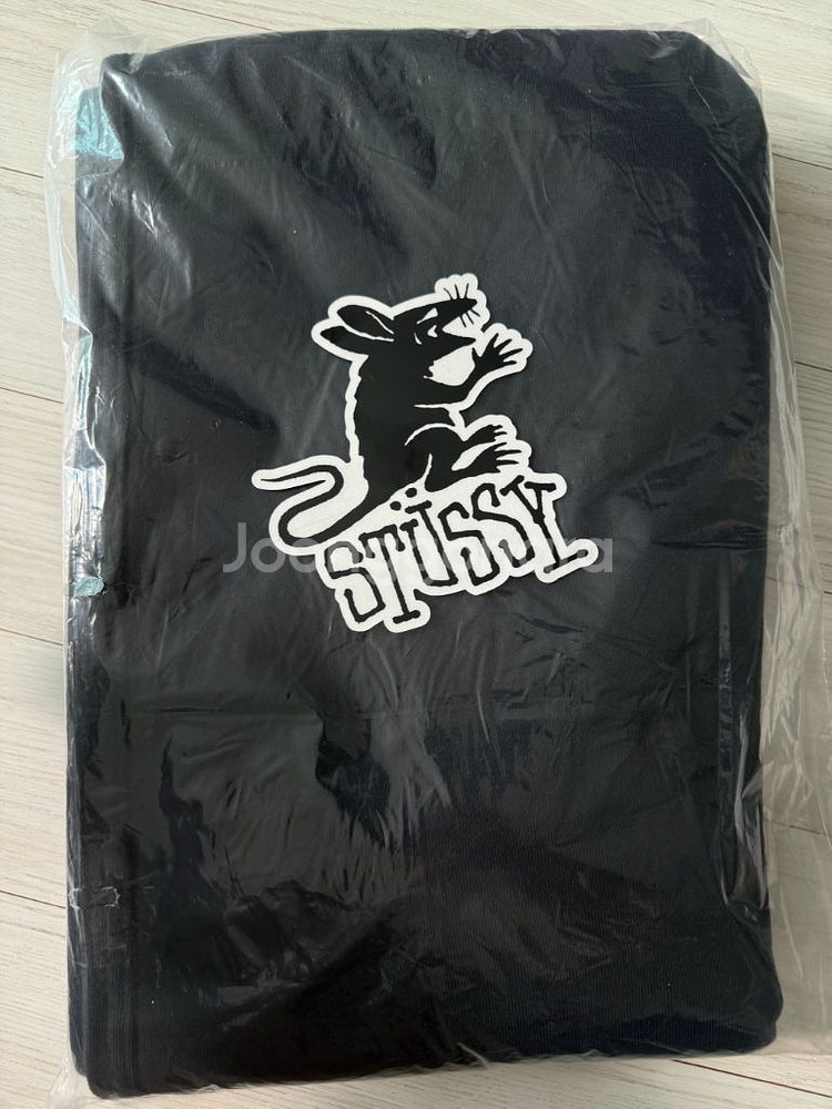 [S]나이키x스투시 워시드플리스 팬츠 블랙--0