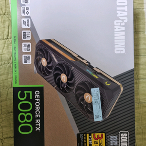 조탁 RTX5080 SOLID OC 판매합니다