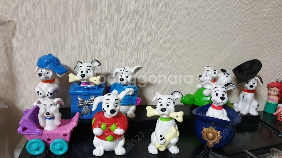 디즈니11 미키 달마시안 니모 몬스터 카즈 피규어--3