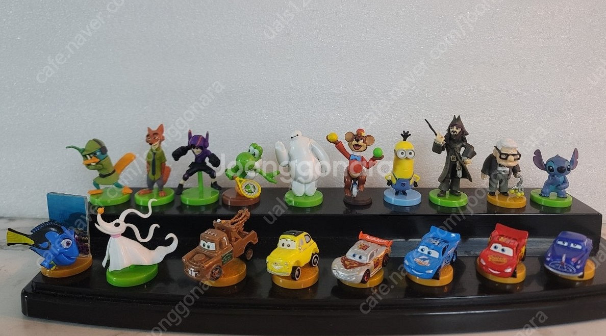 디즈니11 미키 달마시안 니모 몬스터 카즈 피규어--8