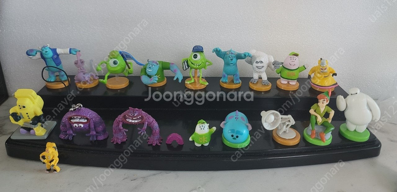 디즈니11 미키 달마시안 니모 몬스터 카즈 피규어--9